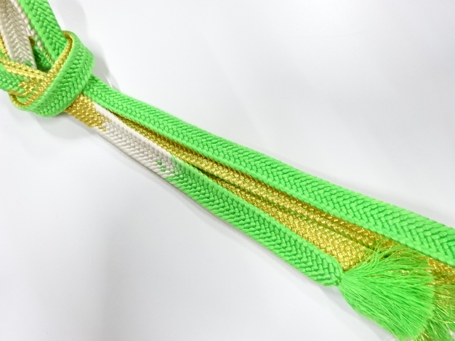 正絹　手組帯締め